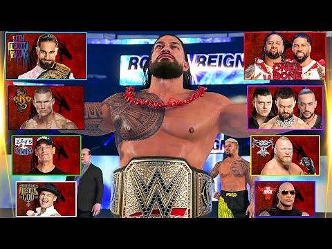 WWE 2K23 Live Stream - Can Roman Reigns Beat Fail Game Tower In WWE 2K23