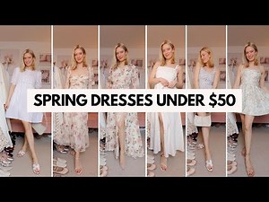 Spring Dresses UNDER $50!! Try On Haul