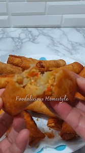 Chicken Lumpia using Homemade Lumpia Wrapper ❤️ 😍 😊 😃 | Foodalicious Homestyle