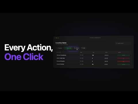 Stocklyst Features — 8 Inventory Tools in 90 Seconds