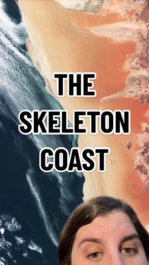 The sound was off the first time I posted this so …take two! Thank god I d#downloadedt first 😭 Skeleton Coast ☠️ #namibia #skeletoncoast #spookylakemonth #spookylakes