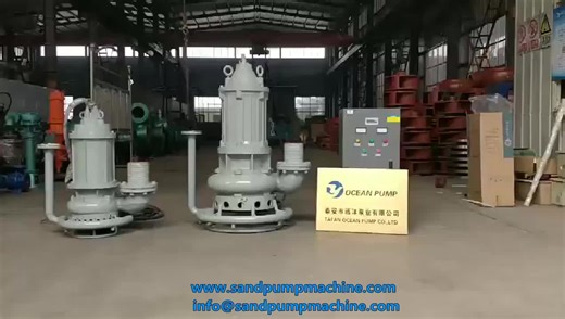 Big Performance Submersible Slurry Pump with Agitator for Coastal Marsh and Wetland Restoration