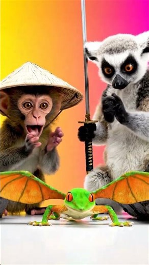 Tiny Box Challenge: A Baby Monkey & A Verreaux's Sifaka Smashes 50 Mini Packs