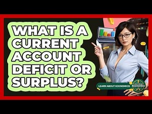 What Is A Current Account Deficit Or Surplus? - Learn About Economics