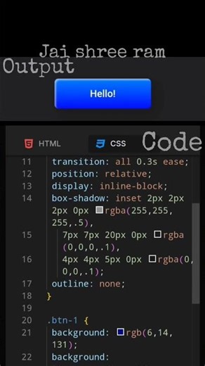 Modern Button Animation Using HTML & CSS 🔥 | Beginner Friendly Tutorial 2025