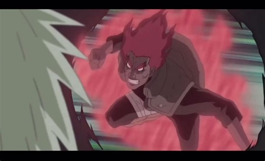 Naruto's Iconic Fight: 8-Gates Guy vs Madara