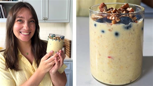 How to Make Princess Di Overnight Oats