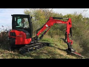 RUT MFG Brush Cutter with the Kubota KX033-4 (From Oct 2021)