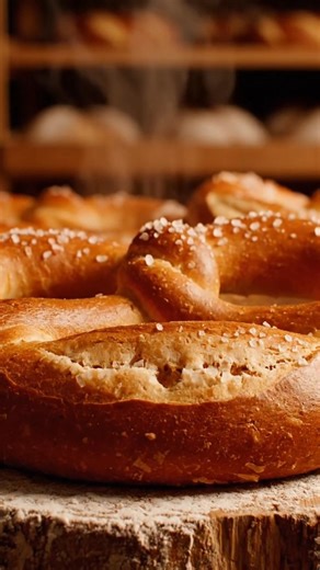 Traditionelle Brezeln Schritt für Schritt