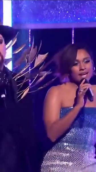 124K views · 6.5K reactions | Have you listened to "Electric Energy"?! ✨ Watch Boy George and Ariana Debose perform their new single on The Jonathan Ross Show. | Boy George & Culture Club | Facebook