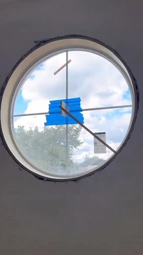 Flexible molding Round window  Gpr3Carpentry #finishcarpentry...