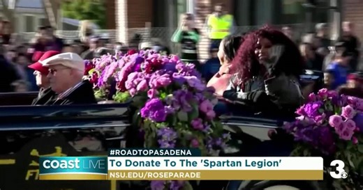 Spartan Legion Headed to the Rose Parade on Coast Live