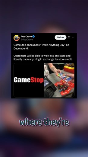 UFD Tech | Gamestop want all your garbage in exchange for store credit | Instagram