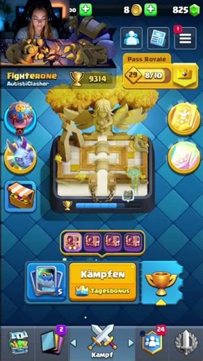 Clash Royale Victory! Loading Screen to Main Menu Chaos