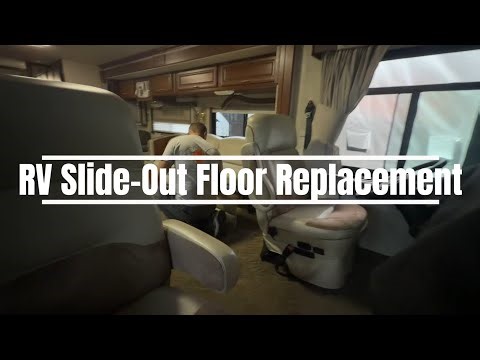 RV Floor Replacement & Slide Upgrade | New Flooring + 3 Rollers Per Slide by Custom Way