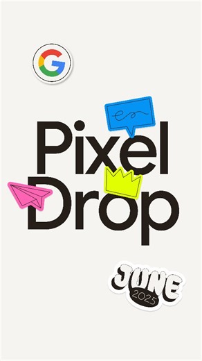 Made by Google on Instagram: "Your Pixel just keeps getting better! This time, with new features to help you stay more connected ‍♀️ and be more creative  See what’s new with the latest #PixelDrop¹ ¹Your Pixel will generally receive Pixel Drops during the applicable Android update and support periods for the phone. See g.co/pixel/updates for details. Availability of some Pixel Drops may vary by phone and device model."