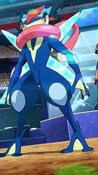 Ash-Greninja's Unbeatable Battle from Frokie to Greninja 🤯💩 #shorts #viral #pokemon #pokemongo