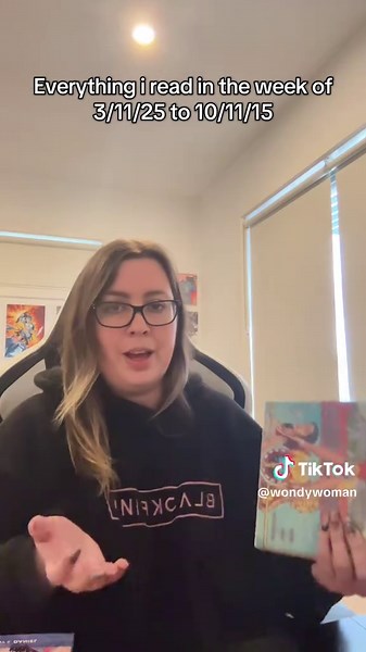 Everything i read in the week of 3/11/25 to 10/11/25. Lot’s of variety for once. #comics #comictok #marvelcomics #dccomics #wonderwoman