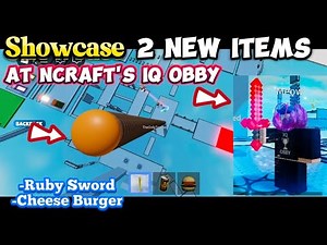 Showcase 2 New Items at Ncraft's IQ Obby