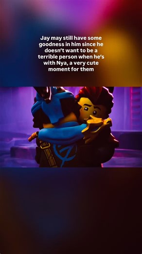 @ninjagodailyclips | Jay and Nya finally hug again (season 3 part 2 episode 20) #ninjagojaya #legoninjago #ninjago #ninjagodragonsrising #dragonsrising | Instagram