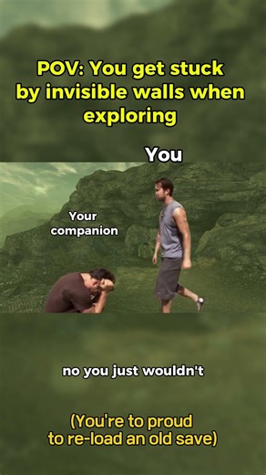 POV You get stuck by invisible walls when exploring #fallout #fallout4 #funny #falloutnewvegas