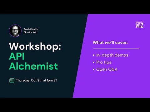 Workshop: API Alchemist