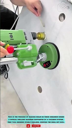Practical Automatic Precision Ceramic Drilling Tool Anti-Breakage #innovationtools
