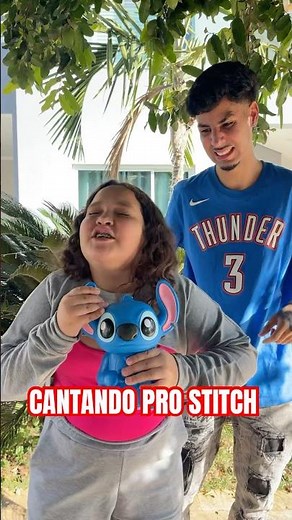 SINGING FOR STITCH 😆