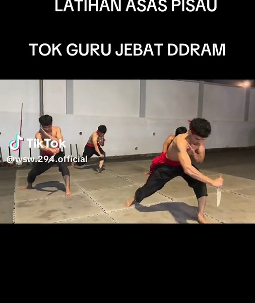 Latihan Silat Asas Pisau Sesi 3 Tahun 2025
