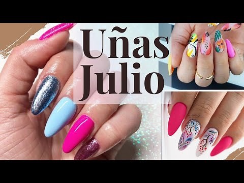 Tendencia Uñas Julio 🌿 Diseños de Uñas para verano