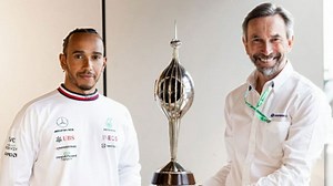 Lewis Hamilton honored with Hawthorn Memorial Trophy for a record-breaking 11th time