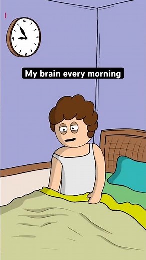 Good morning 🫠 #shorts #animation #funny #morning #comedy