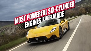 These Are 10 Of The Most Powerful Six-Cylinder Engines Ever