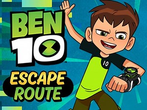 Play Ben 10 Escape Route | Free Online  Games. KidzSearch.com