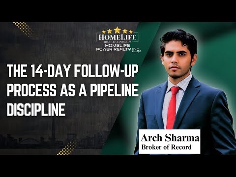 The 14-Day Follow-Up Process as a Pipeline Discipline | HomeLife Power Realty Brokerage Meeting
