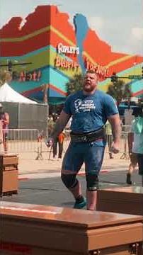 Tom Stoltman's Raw Power 💪 #strongman #strength