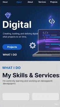 My First Website using HTML & CSS | How to make website using vs code