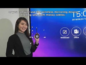 DM-X Video Tutorial on Horion Interactive Flat Panel