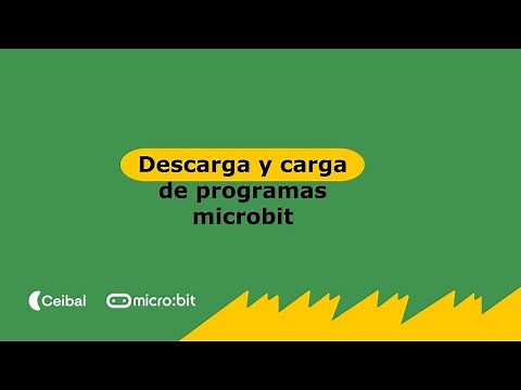 Descarga y carga de programas microbit