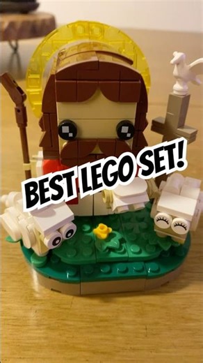 Best Lego set I’ve ever built! #jesus #lego #holyforever #lordalmighty #jesuschrist