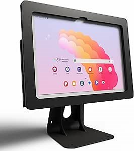 ABcare Anti-Theft Acrylic Case with 360 Rotate 180 Swivel Metal Desktop Stand for Lenovo TAB M11 K11