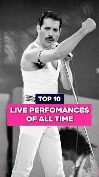 TOP 10 BEST LIVE PERFORMANCES OF ALL TIME Iconic Moments That Made History! #livemusic #MusicLegends