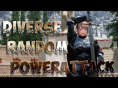 Skyrim Mix Animation 🤺 Diverse Random PowerAttack