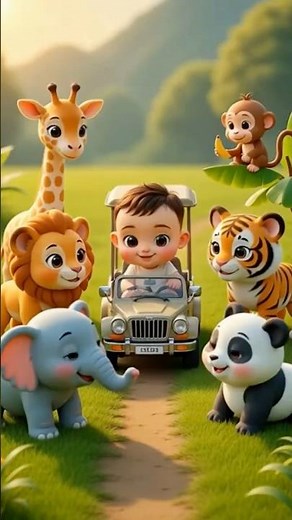 Baby vs. The Wild: Exploring Animal Noises & Reactions #animalsoundsforbabies #animalsounds