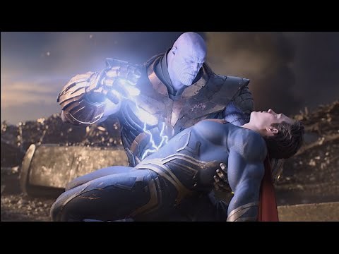 Superman vs Thanos | The Battle Beyond Worlds