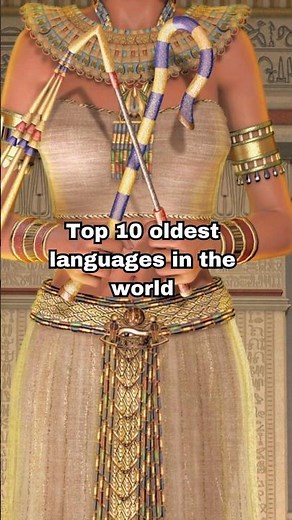 Delving into History: 10 of the Oldest Languages Ever Spoken by Humans #history #language #viral