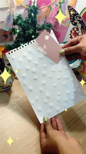 DIY Embossed Paper💌| #diy #trending #embossing #papercraft #youtubeshorts #shortsfeed #europe