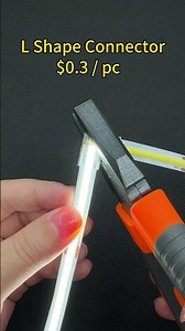 L-Shaped LED Strip Connector – Perfect Corners, No Soldering!