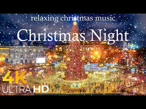 Christmas Atmosphere 4K – The World’s Most Beautiful Cities at Night | Festive Holiday Lights 🎄✨