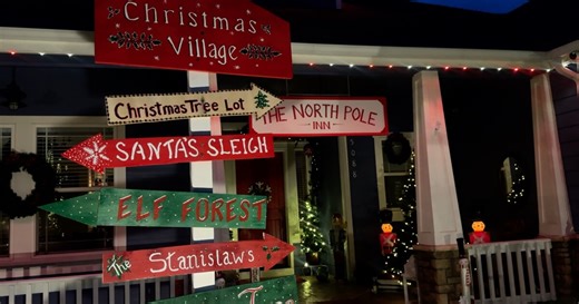 Hidden Springs home lights up the holidays with community spirit